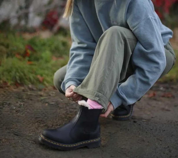 How To Cuff Jeans with Chelsea Boots?