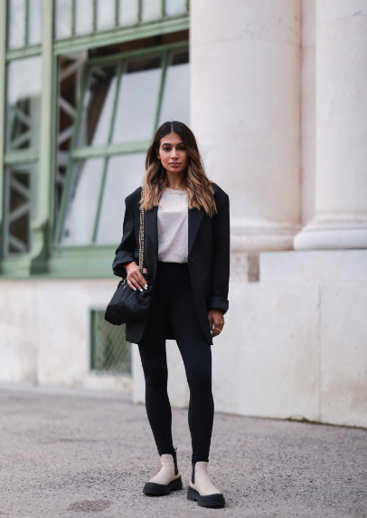 Black Chelsea Boots Outfit Inspiration