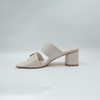 Block Heel Mule Stripe