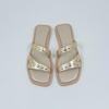 Slip-On Women'S Shoes Gold