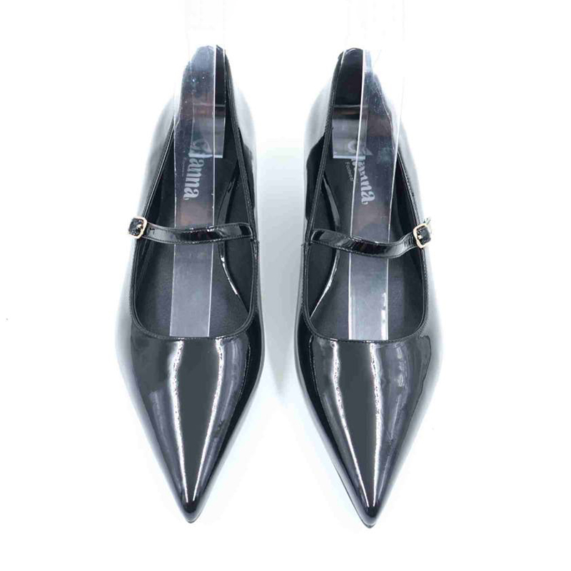 Elegant Block Heels Pointed Toe