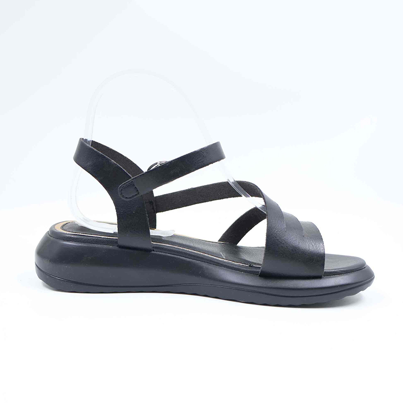 Andrea Leather Flat Sandal