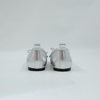 Ballet Flats Distressed Silver