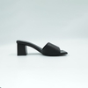 Women'S Mules Leather Stripe