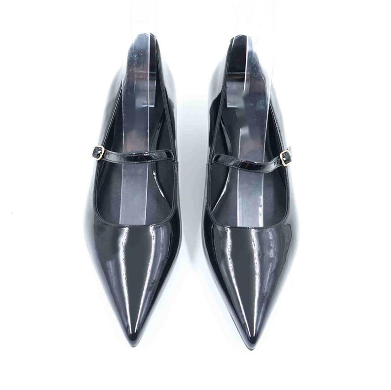 Elegant Block Heels Pointed Toe