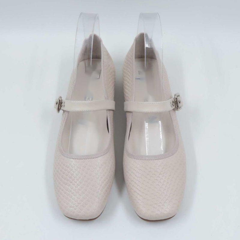 Embellished Shoes Flat Ballet Loafer