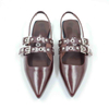 Mbellished Shoes Leather Flat