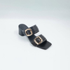 Cuba Stripe Block Heel