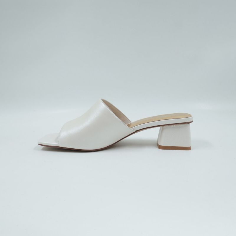 Square Toe Heel Fashion Mule