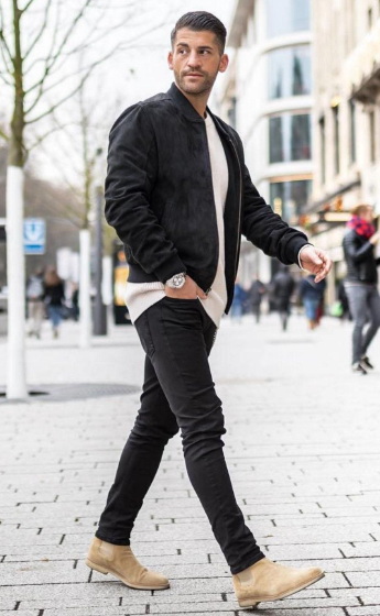 Men's Outfit Ideas with Chelsea Boots