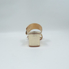Buckle Cuba Medium Heel Gold