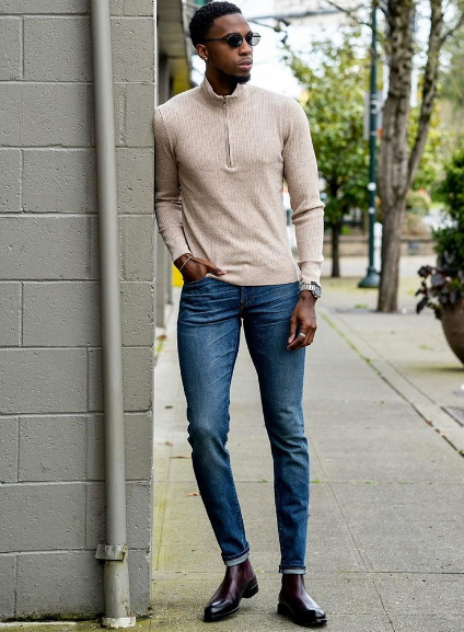 Wear Chelsea Boots with Jeans Men's_2