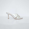 Cross Strap High Heel Mule