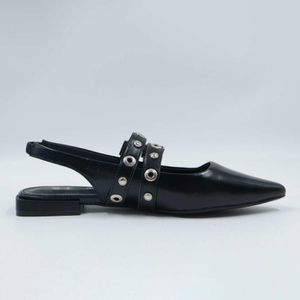 Antibes Mule Patent Black