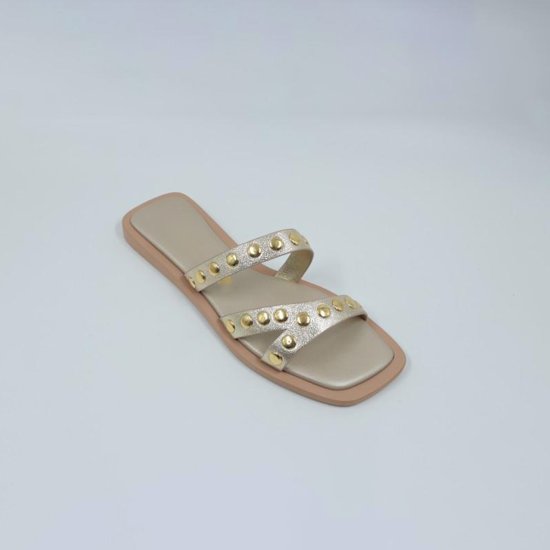 Slip-On Women'S Shoes Gold