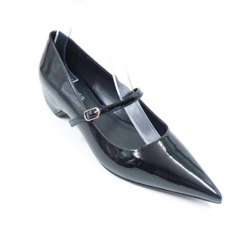 Elegant Block Heels Pointed Toe