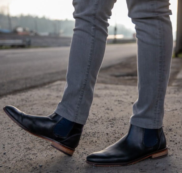 How To Style Leather Chelsea Boots?