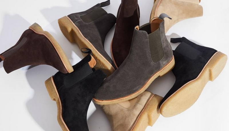 Take Care of Suede Chelsea Boots_1