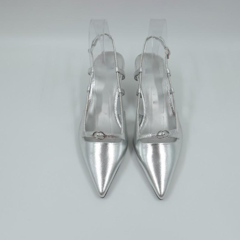 Women'S Formal Shoes Silver