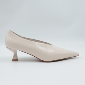 Super Pointy Toe Perspex Heeled Pump