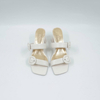 Zest Mule Bridal Pearling White
