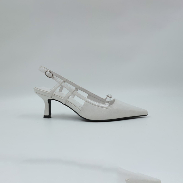 Women'S Pointed Toe Shoes Bridals White