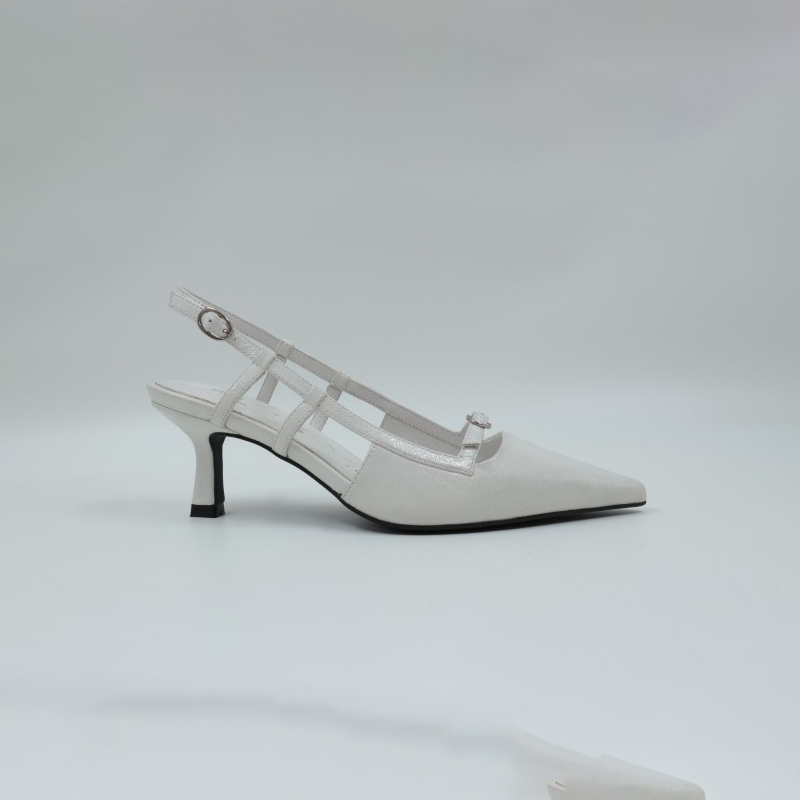 Women'S Pointed Toe Shoes Bridals White