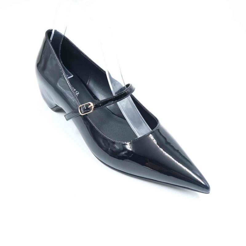 Elegant Block Heels Pointed Toe