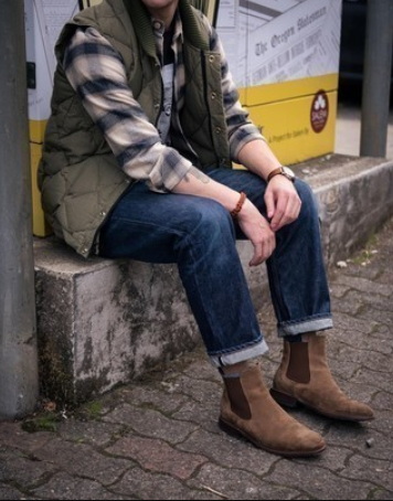 Socks To Wear with Chelsea Boots_03