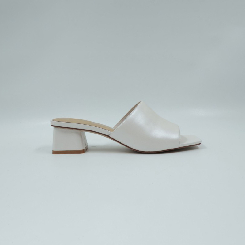 Square Toe Heel Fashion Mule