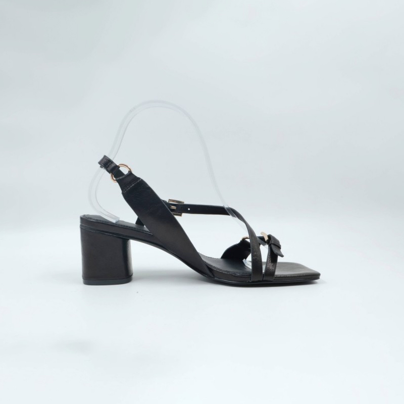 SS25 Design Sandal Shine Black