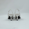 Women'S Pointed Toe Shoes Bridals White