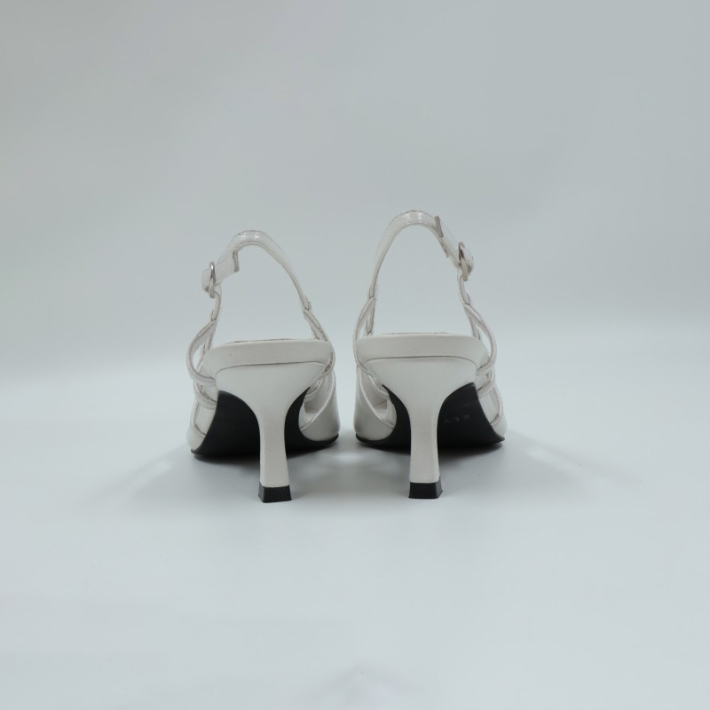 Women'S Pointed Toe Shoes Bridals White
