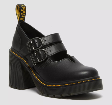 Martens Leather Women Shoes_2