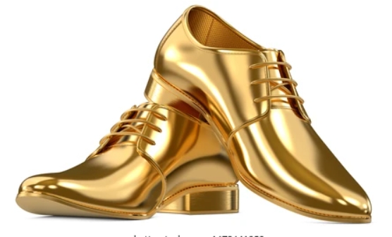 Gold Shoes