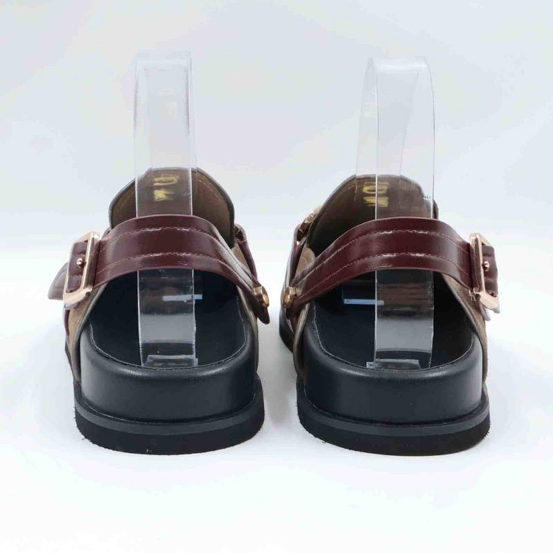 Suede Amalfi Footbed Sandals