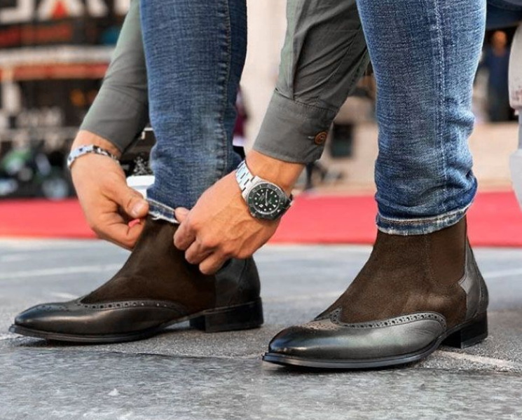 Dark Brown Chelsea Boots_1