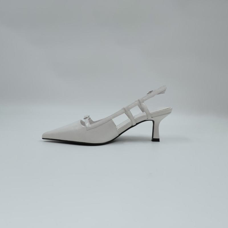 Women'S Pointed Toe Shoes Bridals White