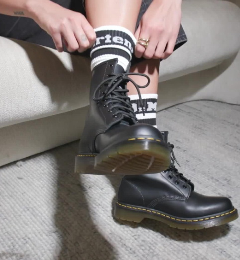 Martens Leather Women Shoes_3