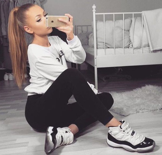 Do White Women Wear Jordan Shoes