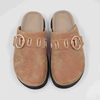 Eastwood Slide Congnac Suede