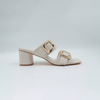 Block Heel Mule Stripe