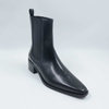 Block Heeled Black Boots 