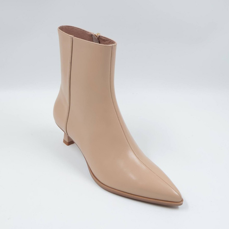 2nd Layer Leather Ankle Boots