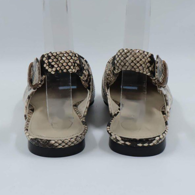 Toe Stiletto Flat Sling Back