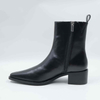 Block Heeled Black Boots 
