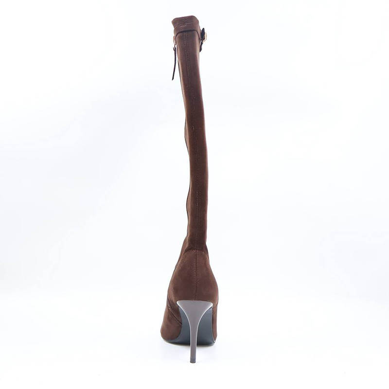 Pointed Toe High Heel Boots