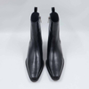 Block Heeled Black Boots 