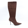 Pointed Toe High Heel Boots