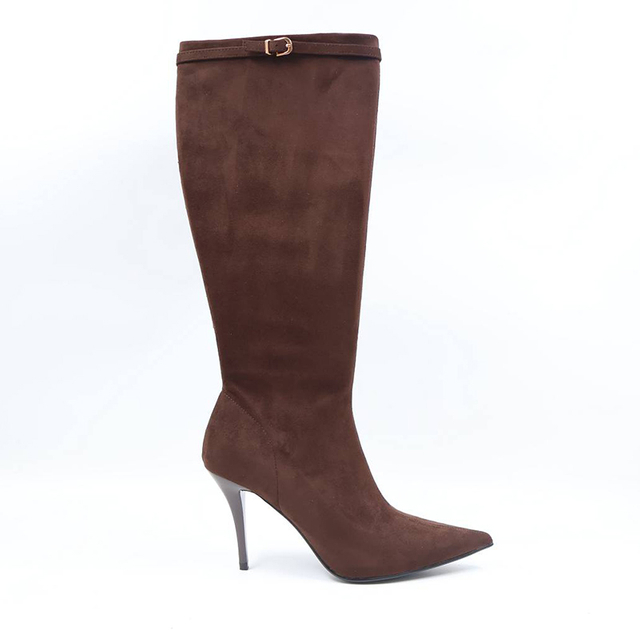 Pointed Toe High Heel Boots